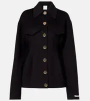 [Sportmax] Sportmax Egeo virgin wool jacket UK 12 black