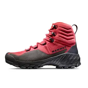 MAMMUT 長毛象 女 SAPUEN Gore-tex 防水高筒健行鞋 登山鞋 日落紅 3030-04250 綠野山房