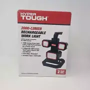 New Hyper Tough 2000 Lumen Rechargeable Work Light