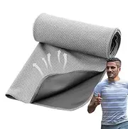 Cooling Towels for Neck and Face, Comfortable Workout Towels Sweat Rags for Gym, 30x100cm Yoga Face Rag Cooling Neck Wraps for Golf Fitness Cycling Swimming