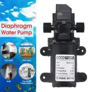 12V Water Pump High Pressure 6L/min Self-Priming Car Caravan Boat Camp Washdown