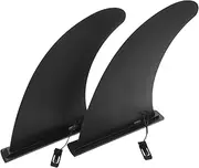 Surfboard Fin Kit 2 Pcs Large Plastic Fin for Water Separation Enhance Stability Inflatable Boards