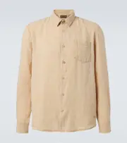[Vilebrequin] Vilebrequin Linen shirt UK 16,5 brown