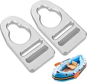Generico Non-Slip Strap Replacement Buckle Clip, 2 Pieces Seat Clips, Adjustable And Lightweight Fixing Straps for Canoe Seats, Secure Fit Buckle Clips for Easy Adjustment And Comfortable Seating