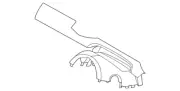 Genuine Kia Upper Column Cover 84782-L3000MC7 (for: Kia)
