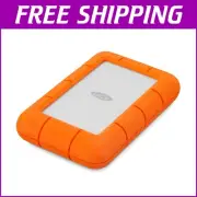 Rugged 5TB Portable External HDD - Shock & Water Resistant for All Terrain