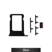 SIM Card Tray and Side Button for iPhone 12 mini-Black