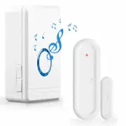 DIY Pairing Window Door Magnetic Sensor Chime Bell Waterproof Easy Installation