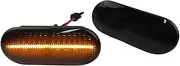 For C-Max For Fiesta For Focus MK2 For Fusion For Galaxy 1995-2012 Car Side Marker Turn Signal Indicator Dynamic Lights 4M5A13K309AA Car Dynamic Turn Signal