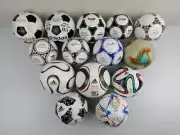 ADIDAS HISTORICAL MINI BALL SET OF 14-BALLs FIFA WORLD CUP 1970 TO 2022