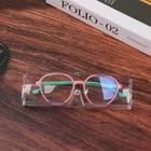Women Waterproof Transparent Glasses Box Eyeglasses Case Glasses Holder Plastic
