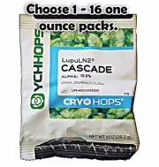 1 - 16 oz. YCH Cryo Hops® LupuLN2® - Cascade - Hop Powder 12.8% Alpha Acid! Hops