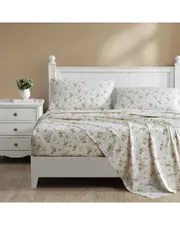 Laura Ashley 300 Thread Count Little Darlings Cotton Sateen Sheet Set