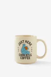 [Typo] Typo - Cookie Monster Daily Mug - Lcn ses cookie monster ecru SOLID LCN SES COOKIE MONSTER ECRU
