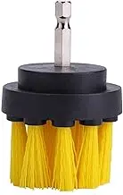 Drill Brush Tile Grout Cleaner Bathtub Toilet Brush Pp Bristles Drill Attachment Cleaning Tool for Bathroom Surfaces Floor Tile Convenient and Attractive, normal