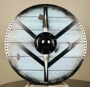 Wooden Viking Shield | Cosplay & Battleworn Viking Shield | Norse Mythology