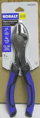 Kobalt 7" Diagonal Cutting Pliers Wire Side Cutters Nippers 0464600