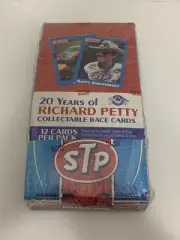 1991 TRAKS 20 Years of Richard Petty Collectable Race Cards Factory Sealed Box