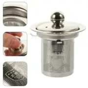 Teapot Strainer Clear Kettle Cup with Lid Loose Infuser Mug Coffee Maker