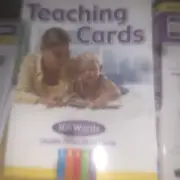Teaching Cards 166 Words Double-Sided by Robert Titzer NEW Plus Bundle Of 17
