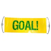 Aussie Team Extendable Flag for Supporter Australia Goal Yellow & Green