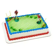 Touchdown Football Cake Decor Set Sports Themed Cake Decor