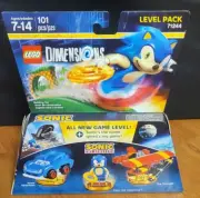 LEGO Dimensions 71244 Sonic the Hedgehog Level Pack NEW