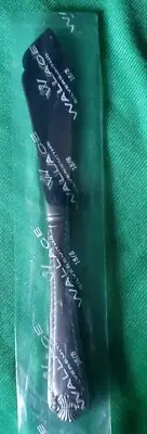 FRENCH SHELL 6 7/8" HOLLOW HANDLE MASTER BUTTER - Wallace Stainless 18/8 - nib