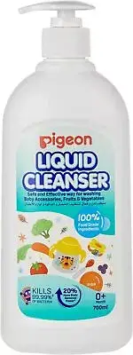 Pigeon Biodegradable Liquid Cleanser for Baby Bottles & Fruits