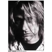 Impact Merch Nirvana Kurt Cobain Euro Poster 84x59.5cm Hanging Wall Decor