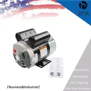 New Electric Motor Compressor Duty 56Frame 1 Phase 5/8" Shaft 230V 3.7HP 3450RPM