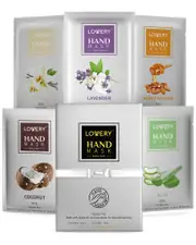 Lovery Deep Conditioning Hand Mask Set with Vitamin E, Shea Butter & Jojoba Oil