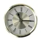 Quartz Clock Insert 89mm with Arabic Numerals for DIY Crafting and Repairs
