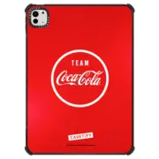 iPad Pro 11-inch (M4) iPad Impact Case Classic Team Coca-Cola Tablet Case
