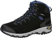 [Brütting] Bruetting Men's Mount Shasta High Rise Hiking Shoes, (Schwarz/Grau/Lemon Schwarz/Grau/Lemon), 5 UK