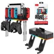 For Switch/Switch OLED Console Charger Charging Dock Wall Mount RGB Accessories