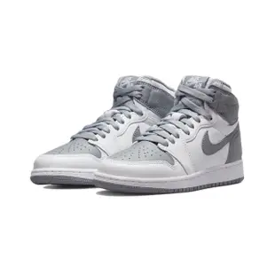 【NIKE 耐吉】Air Jordan 1 Retro High OG Stealth 反轉灰白 女款 高筒 575441-037