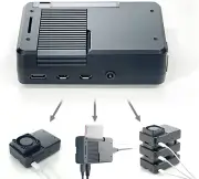 Electrocookie Multi-Functional Case for Raspberry Pi 4-1.Noiseless Passive Co...
