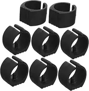 FIXOSHEE 8Pcs Slip Mats for Trolley Cart Durable Shopping Cart Accessories for Stability and Safety Easy Tool Installation Lightweight and Portable Utility Pads