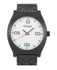Nixon Time Teller Corp Black / White 37 mm Watch A1247 005 A1247-005-00