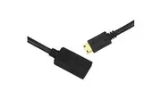 1.5m Mini HDMI Male to Standard HDMI Female Socket Extension Cable Gold Plated