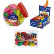 Kevron Key Tags Assorted - 150/tub
