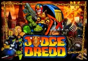 Judge Dredd Pinball Alternate Translite HIGHEST QUALITY RESOLUTION!