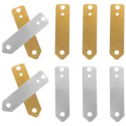 10 Pcs Electrode Material Zinc Anode Plate Copper and Electrodes Primary School