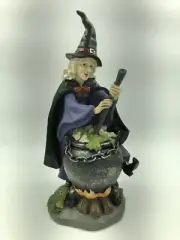 Witch And Cauldron Decoration