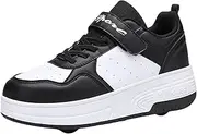 [IWIHMIV] Roller Skate Shoes for Kids Boys Girls Fashion Sneakers Wheels Roller Shoes Girls' Sneakers Toddler Boys Shoes