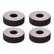 4 Pcs Knurling Wheel Tool Metal Lathe Tools and Accessories Steel