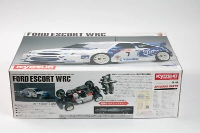 Vintage Kyosho Ford Escort WRC RC 1/10 Engine Powered Rally Car Series QRC-SV 4w