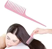 Arrovarp Hair Parting Comb,Pointed Tail Hair Parting Tool Tail Teasing Brush - Hairstylist Tool Lightweight Detangling Brush for Hairstyling Hairdressing