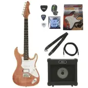 Electric Guitar Introduction Set Ariaproii 714-Ae200 Mp 9-Piece With Aria Amplif